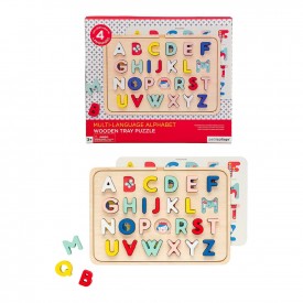 Juego letras encajables ABC para niños. Aprende las letras