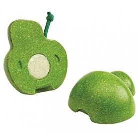 Juego de Frutas y Verduras da Corte de Madera PLANTOYS