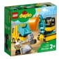 CAMIÓN Y EXCAVADORA CON ORUGAS LEGO DUPLO