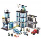 Comisaria De Policia Lego City con Helicóptero y figuras