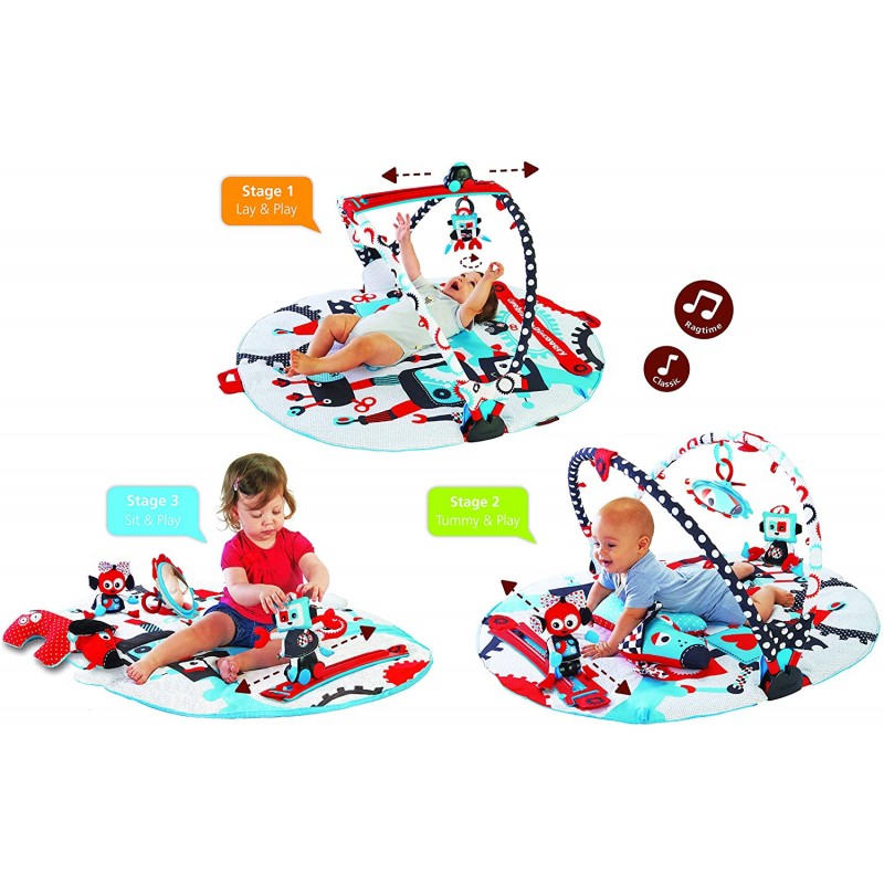 Manta De Actividades Para Bebes Yookidoo Gymotion Robot