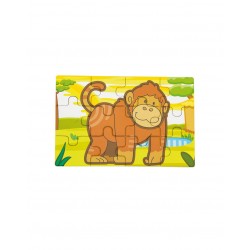 4 Puzzles Diorama Jungla Andreutoys